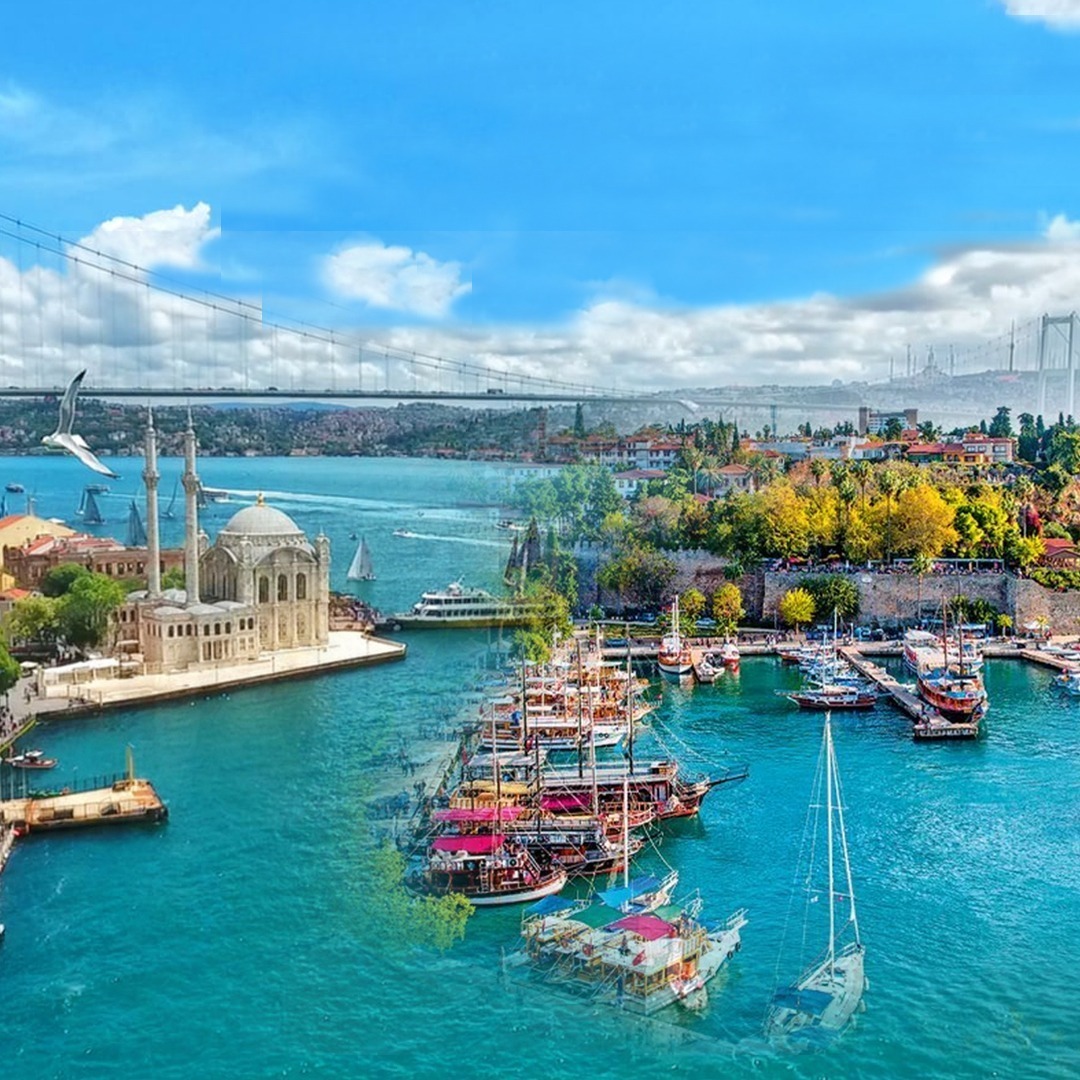 ISTANBUL - ANTALYA  (03 NUITS en BB - 07 NUITS en ALL INCLUSIVE)